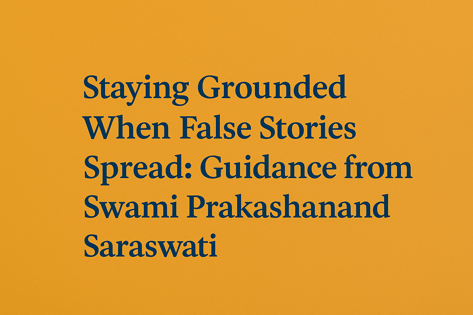 swami prakashanand saraswati scandal